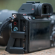 A photo of a mirrorless camera